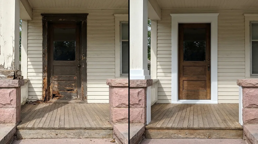 Why Sioux Falls Homes Get So Much Wood Rot — Ice Dams, Freeze-Thaw and What to Do About It