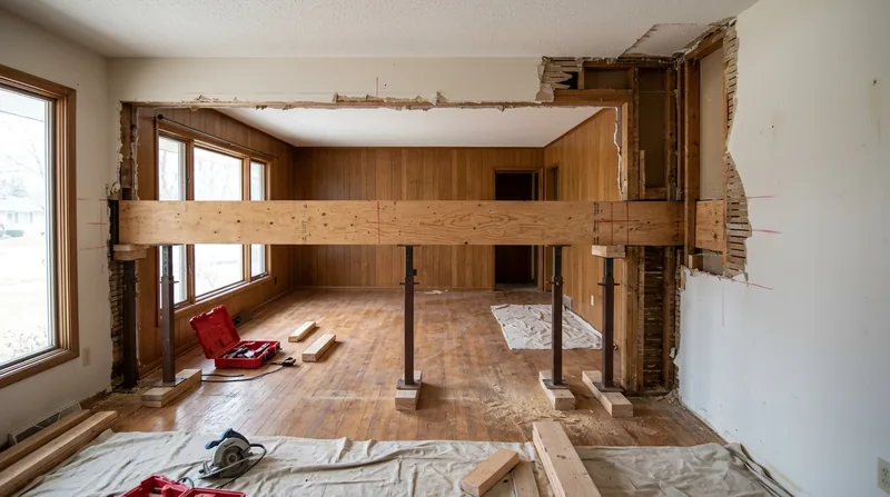 Beam Replacement & Load-Bearing Wall Removal Sioux Falls